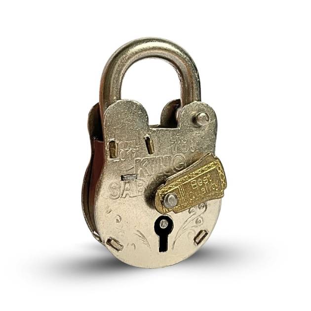 Saba Lock – 1.5 Inch (Standard Light-Duty Lock Handmade Lock)